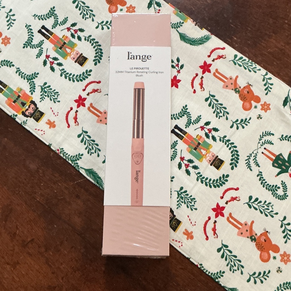 NEW in Sealed Box L'ange Le Pirouette Titanium Rotating Curling Iron